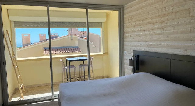 Двухместный номер Standard с балконом Hôtel La Grande Conque