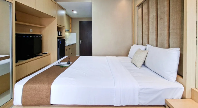Serene And Homey Studio At Transpark Bintaro Apartment, Réserver Appartement South Tangerang 
