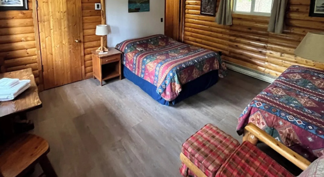 Студия с частичным видом Kan-à-Mouche Pourvoirie Auberge et Chalets