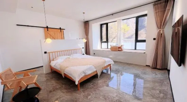 Четырёхместный семейный люкс Alley Homestay (Beijing Shidu Scenic Area)