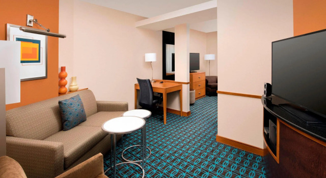 Двухместная студия Fairfield Inn by Marriott Washington D.C.