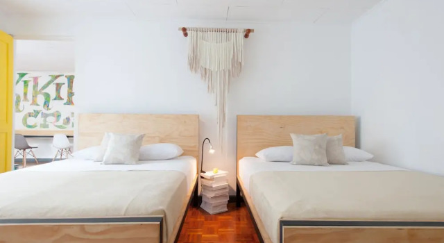 Четырёхместный номер Standard Capital Hostel de Ciudad