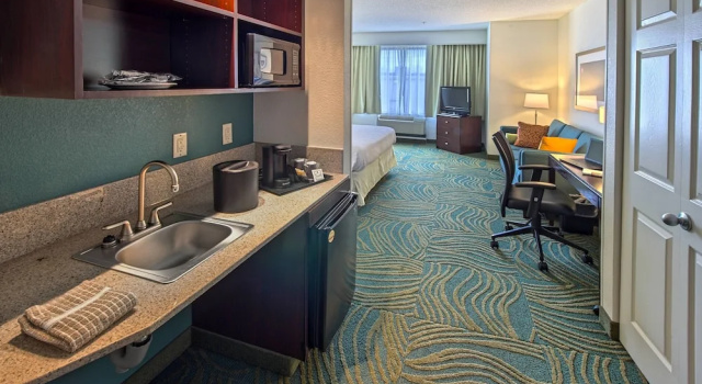 Двухместный люкс SpringHill Suites by Marriott Greensboro