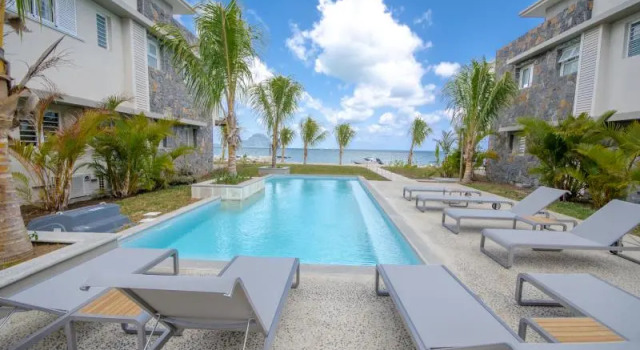 L'Escale Luxury Beachfront Suites by Dream Escapes, Rezerwuj Hotel Hotele biznesowe w Central Mauritius, 4* 5*