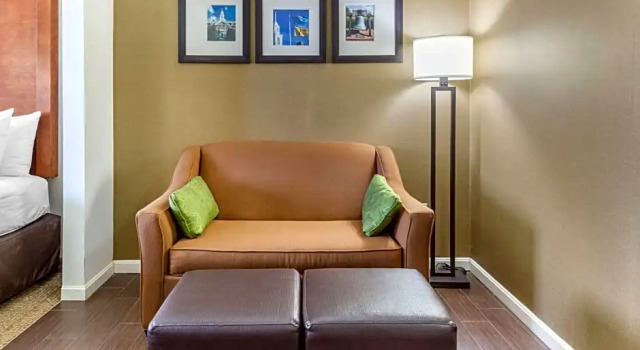 Люкс Deluxe Comfort Suites Dover University Area