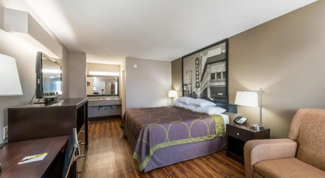 Номер Standard Super 8 by Wyndham Alexander City