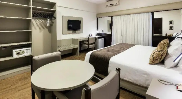 Двухместный номер Standard Plaza Blumenau Hotel - Próximo Curt Hering, Via Gastronômica