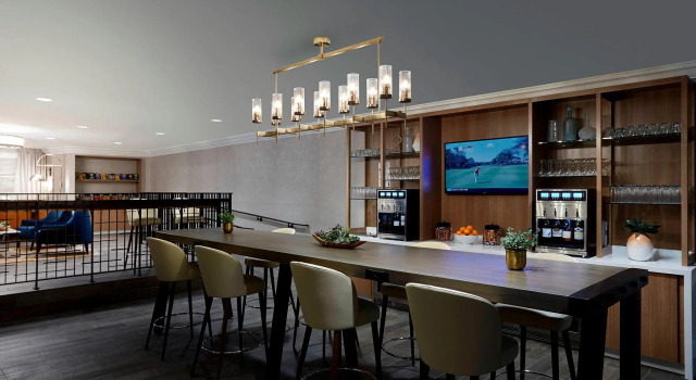 Двухместный клубный номер Standard Washington Marriott Georgetown