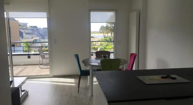Апартаменты Appartement neuf 2 chambres avec terrasse Vue Mer
