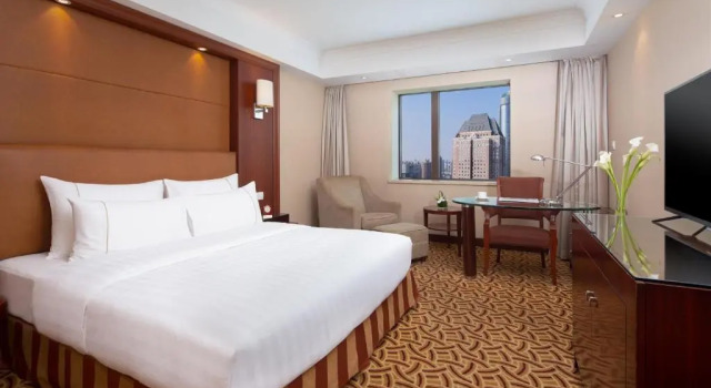 Двухместный номер Deluxe Jianguo Hotel Shanghai