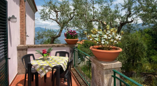 Двухместный номер Standard с балконом и с видом на море Il Casale Sorrento