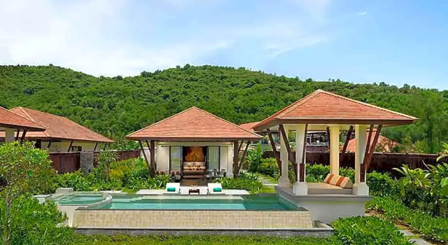 Двухместная Pool вилла Beach Курорт Banyan Tree Lang Co