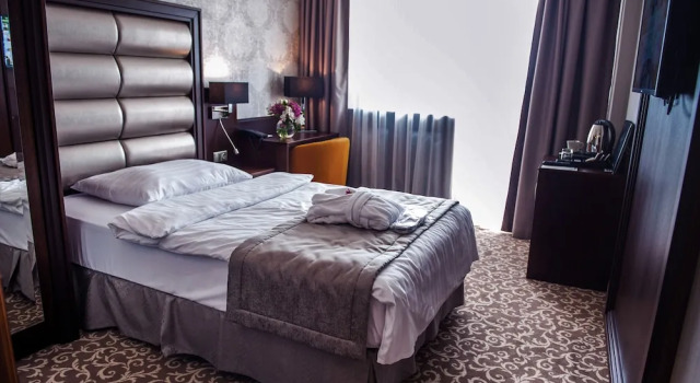 Одноместный номер Standard с балконом Wellness & Spa Hotel Kaskady