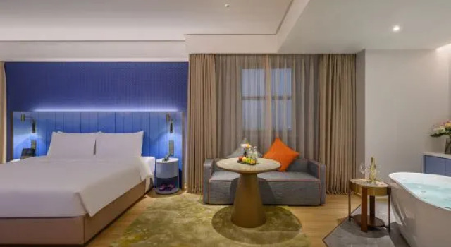 Люкс Manxin Hotel Yancheng Economic Development Zone