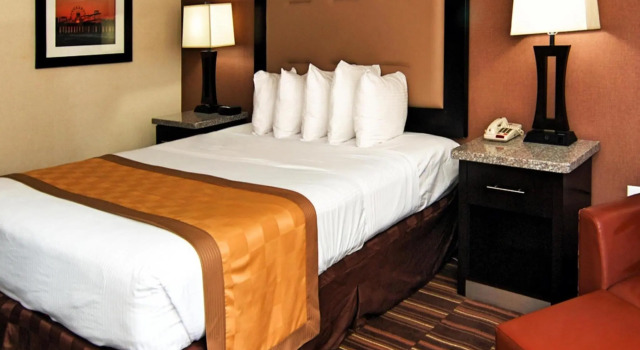 Номер Standard Best Western Atlantic City Beach Block