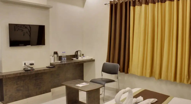 Двухместный номер Deluxe с видом на город Hotel Riddhi Inn