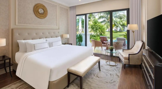 Вилла с 2 комнатами с видом на сад Meliá Vinpearl Cam Ranh Beach Resort