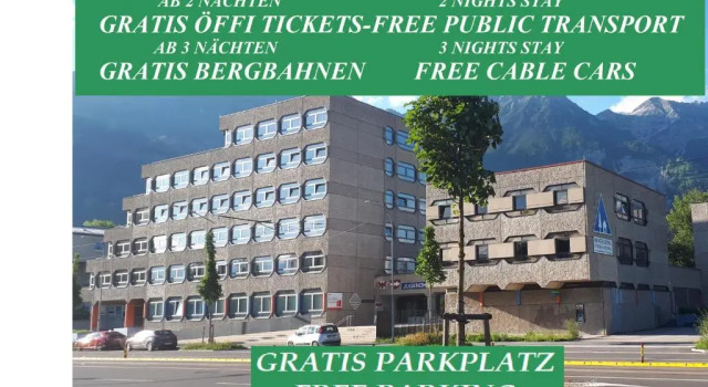 Jugendherberge Innsbruck - Youth Hostel, Забронировать Отель Отели Инсбрука с парковкой, Парковка