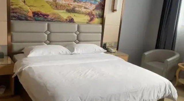 Люкс Deluxe с видом на улицу Vienna Hotel Wuhan Guobo Jiangang Metro Station