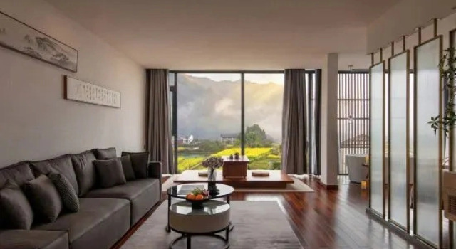 Двухместный люкс Yuezhu｜Peak Clouds & Arcadian Courtyard.Avatar Mountains ,3-min walk to the  Zhangjiajie Forest Park