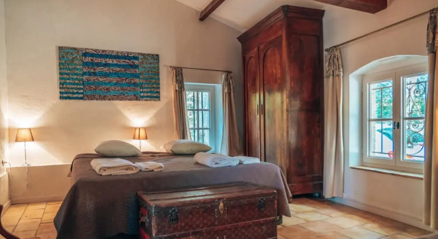O podwyższonym standardzie apartament 2 sypialnie Château Hermitage de Combas
