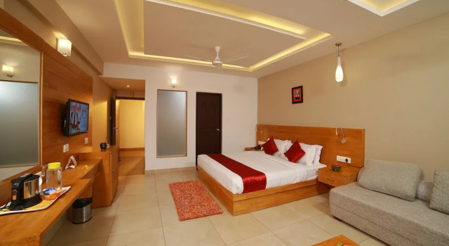 Двухместный номер Luxury с балконом The Munnar Queen