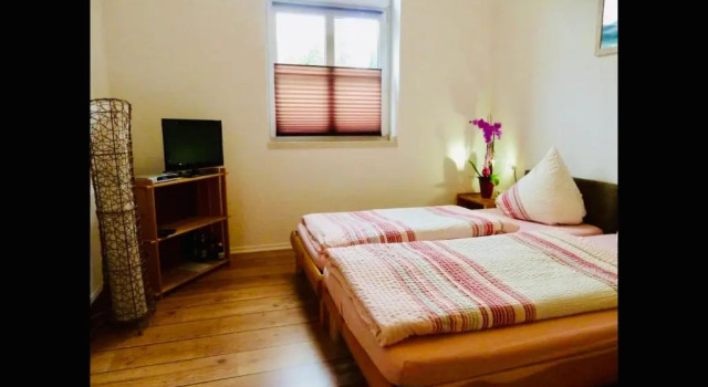 Апартаменты Villa FeWo mit separaten Schlafmöglichkeiten, zentral gelegen