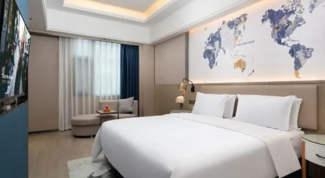 Люкс Deluxe c 1 комнатой Kyriad Marvelous Hotel (Chenzhou Municipal Government)