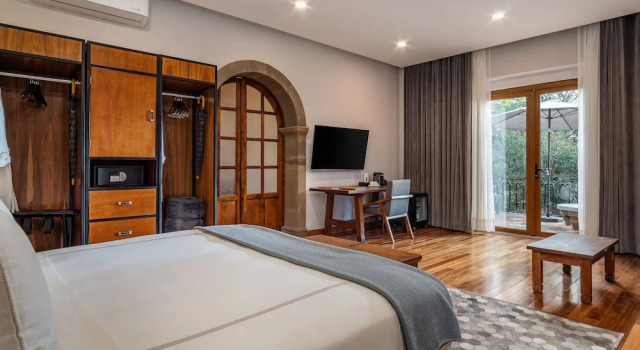 Двухместный номер Deluxe с балконом Casa Cien