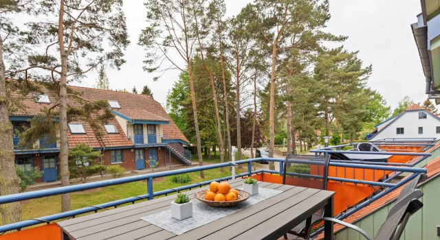 Апартаменты с балконом Spacious Apartment in Boltenhagen by the Sea