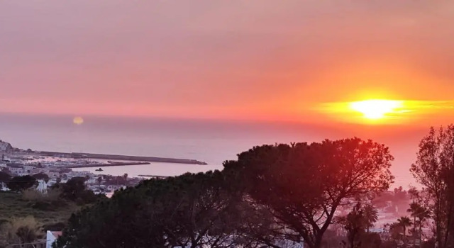 Двухместный номер Deluxe с балконом и с видом на море Villa Antonietta Ischia