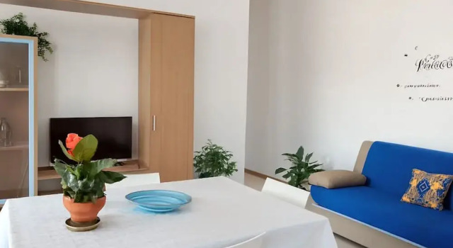 Апартаменты Appartamenti Abate Onda Blu Home Vista Mare Parking WiFi