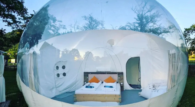 Тент с балконом Bubble Tent Hotel