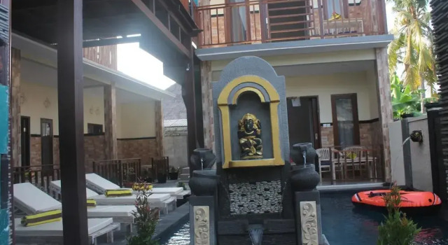 Kertha Guest House, Rezervovat Penzión Hotely v Bali se snídaní, Snídaně