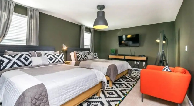 1474rf Champions Gate 9 Bedroom 5 Bathroom Villa, Забронировать Вилла Виллы Давенпорт, Вилла