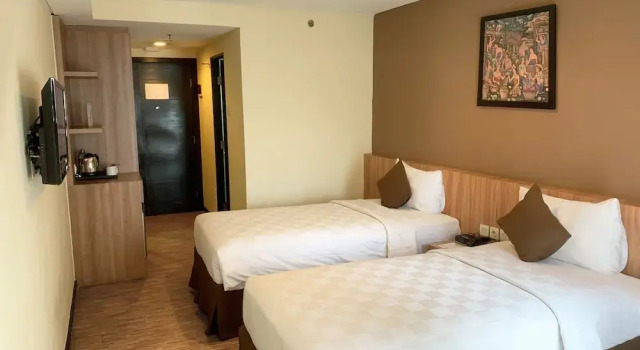 Supérieure double chambre Vue sur la ville Grand Serpong Hotel
