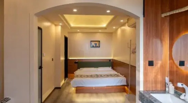 Двухместный люкс с 2 комнатами SummerFlats - Summer Art and Design Apartment (Taikoo Li Branch, Chengdu)