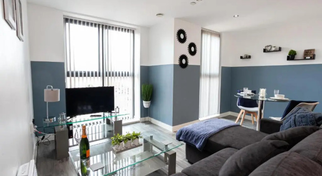 Stylish 1 bed Apt - Fallowfield - Free parking