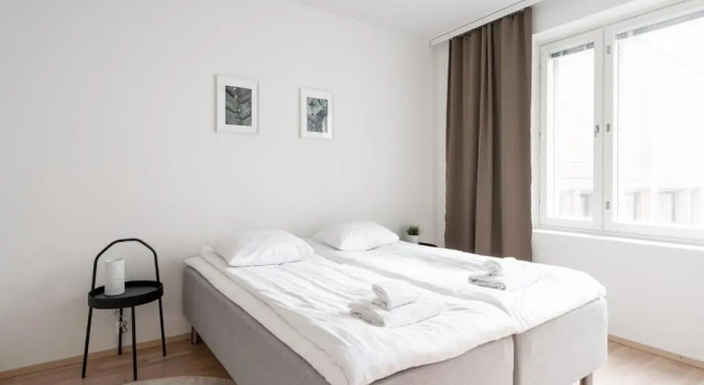 2ndhomes Tampere "Posteljooni" Apt - New 1BR Apt with Balcony and Best Location