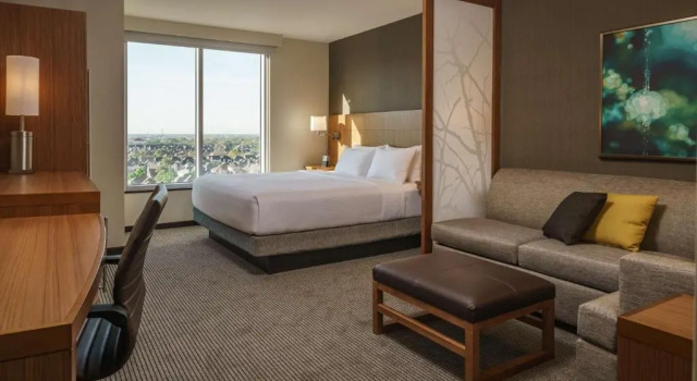 Двухместный номер Standard Hyatt Place Houston Galleria