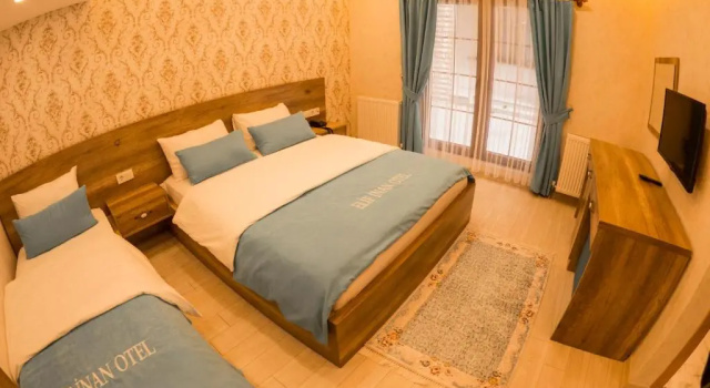 Люкс c 1 комнатой с балконом Elif inan Otel