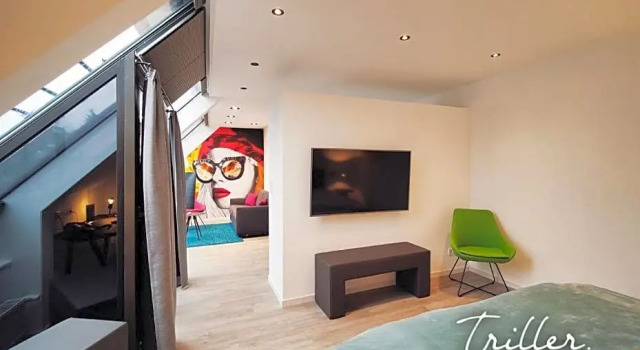 Номер Standard с балконом Hotel Am Triller - Hotel & Serviced Apartments - Spa & Pool