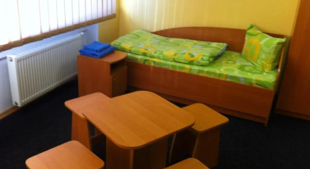 Кровать в общем номере Молодёжный Хостел