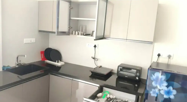 Апартаменты Nandan Enclave 2BHK & 3BHK Family Apartments in Mysore Parking & Kitchen
