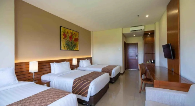 Трёхместный номер Standard с балконом Royal Casa Ganesha Resort & Spa