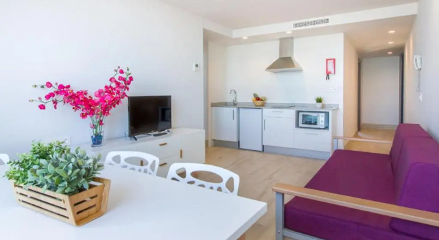 Апартаменты Superior с 2 комнатами с видом на море Apartamentos La Era Park