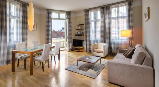 Апартаменты Executive c 1 комнатой Mamaison Residence Belgická Prague