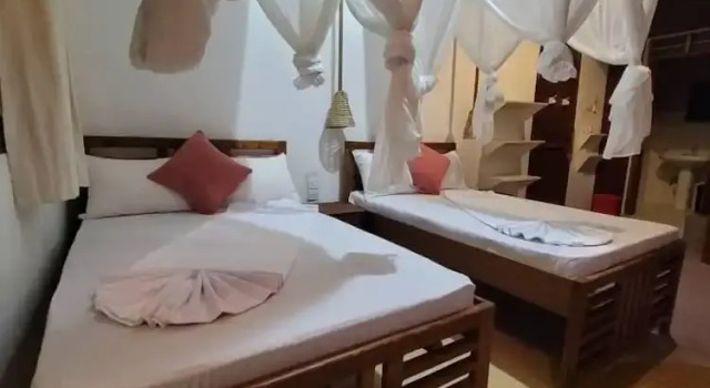 Двухместный номер Deluxe с видом на внутренний двор Sand and Sunset JGM Hotel, Paje