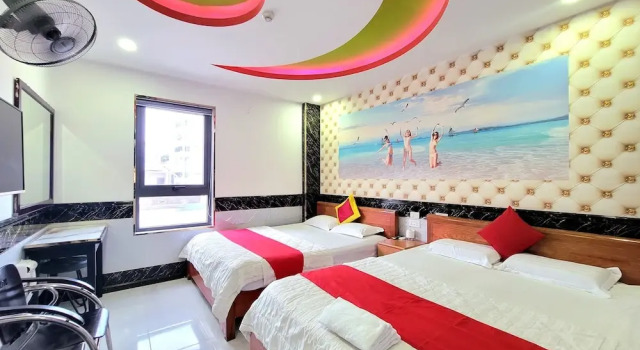 Четырёхместный семейный номер Standard Thiem Thanh Hotel