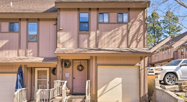 Quaint Angel Fire Townhome: 1/2 Mi to Ski Slopes!, Забронировать Апартаменты/квартира Отели Анджел Файер с парковкой, рядом с Angel Fire Bike Park, Парковка